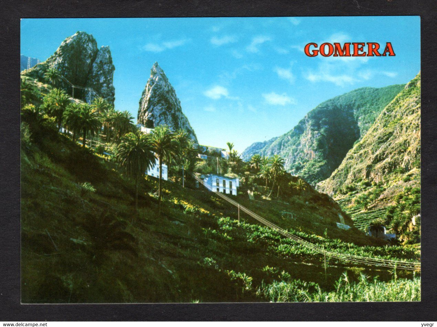 LA GOMERA  - HERMIGUA Los Roques ( Coleccion Perla N° 5538) - Gomera