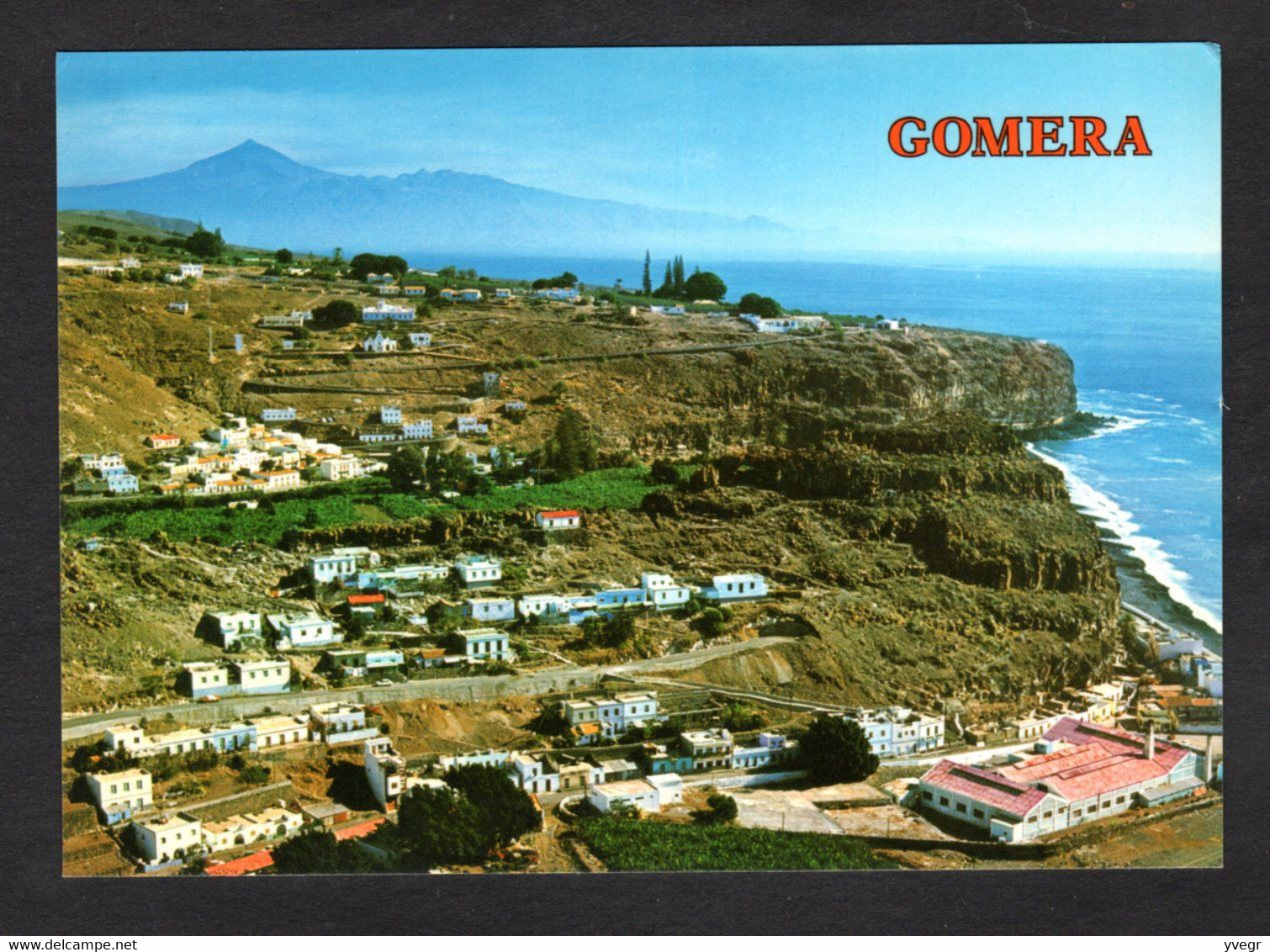 LA GOMERA  - Playa De Santiago Vista Parcial ( Vueaérienne) ( Coleccion Perla N° 5537) - Gomera