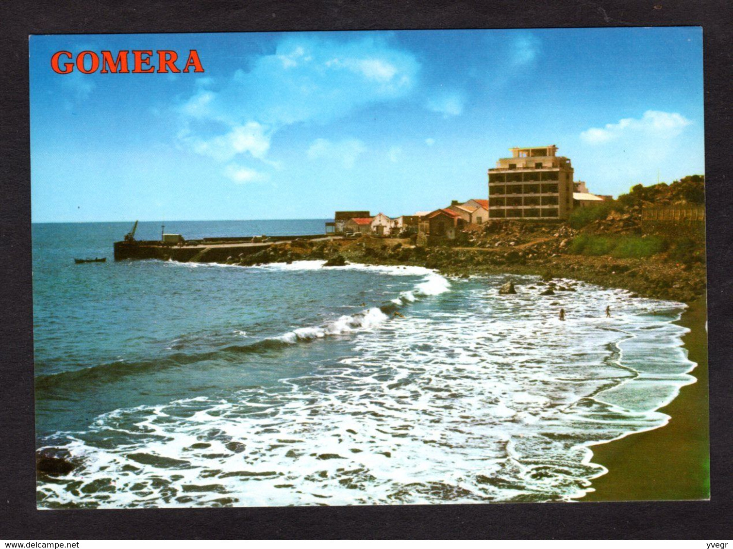 LA GOMERA  -Valle GRAN REY Vista Parcial (vue Partielle Plage Et Résidences ( Coleccion Perla N° 4328) - Gomera