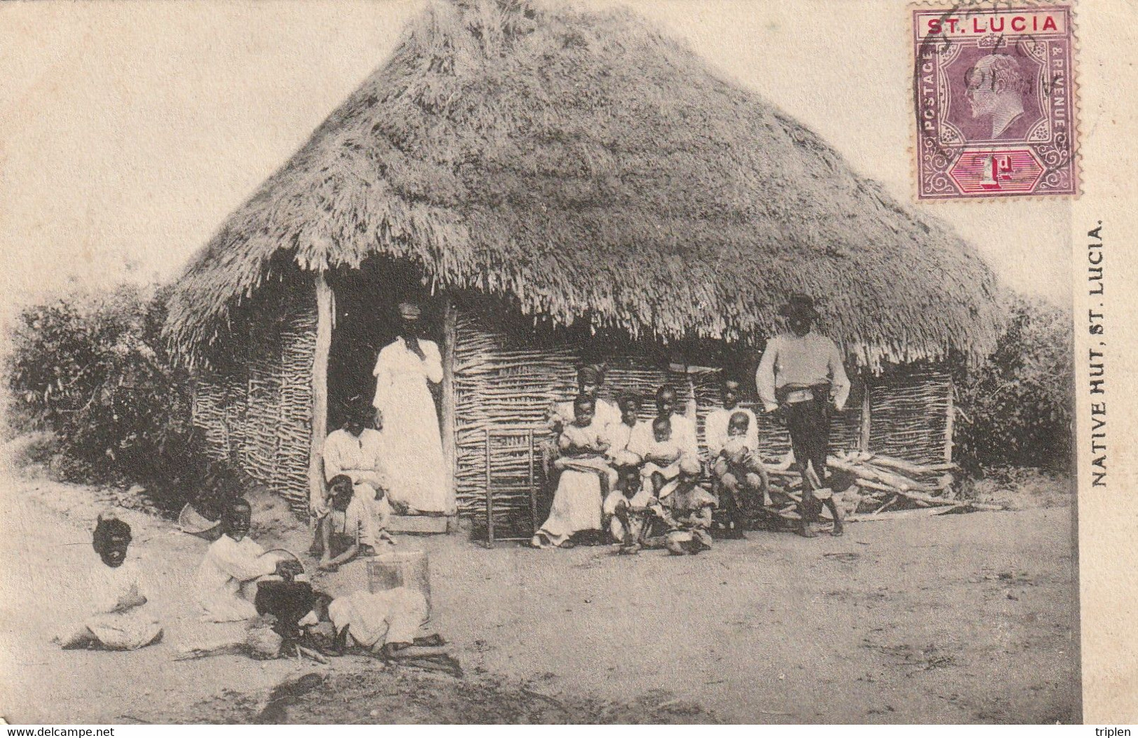 St. Lucia - Native Hut - Sainte-Lucie