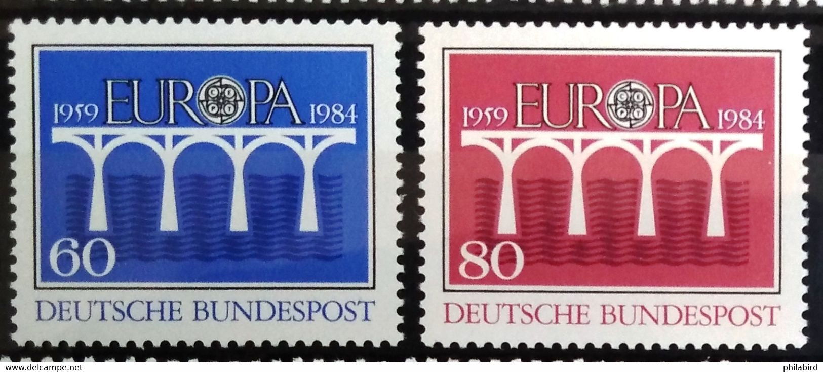 EUROPA 1984 - ALLEMAGNE                  N° 1042/1043                        NEUF** - 1984