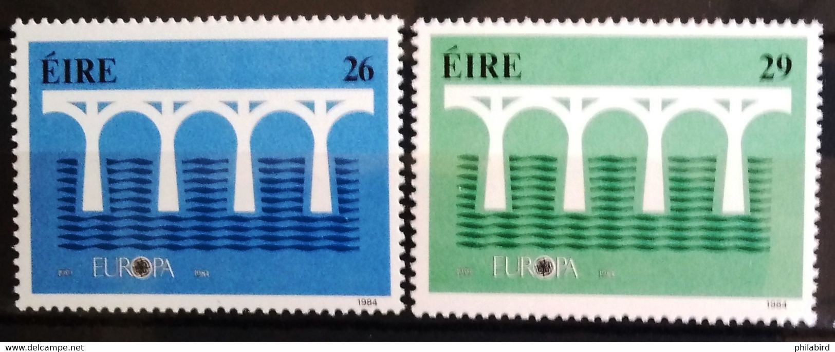EUROPA 1984 - IRLANDE                 N° 541/542                        NEUF** - 1984