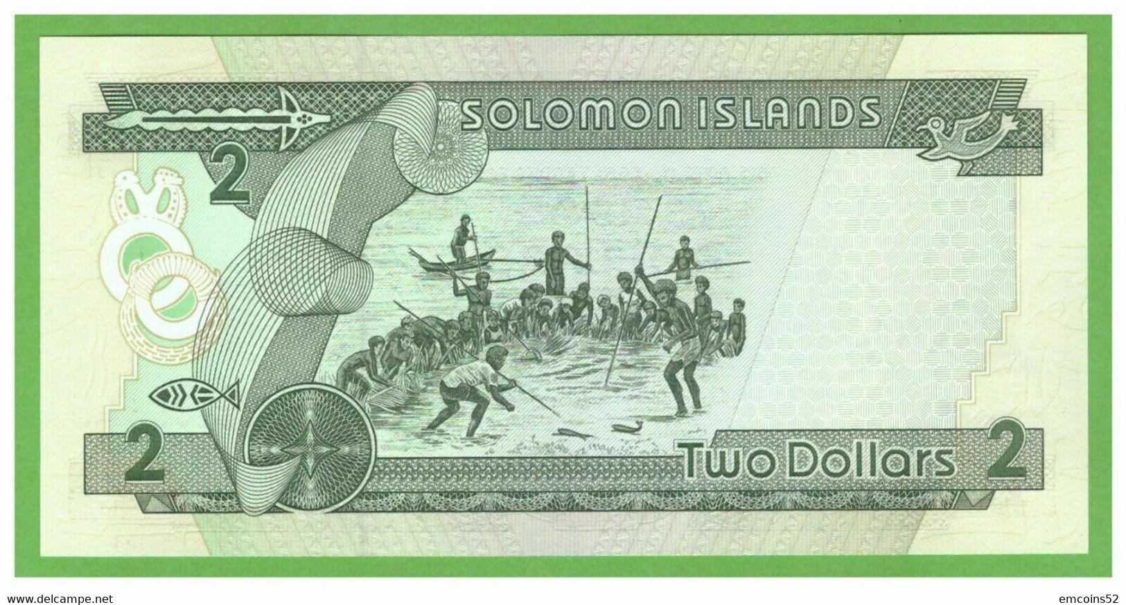 SOLOMON ISLANDS 2 DOLLARS 1997  P-18  UNC - Isla Salomon