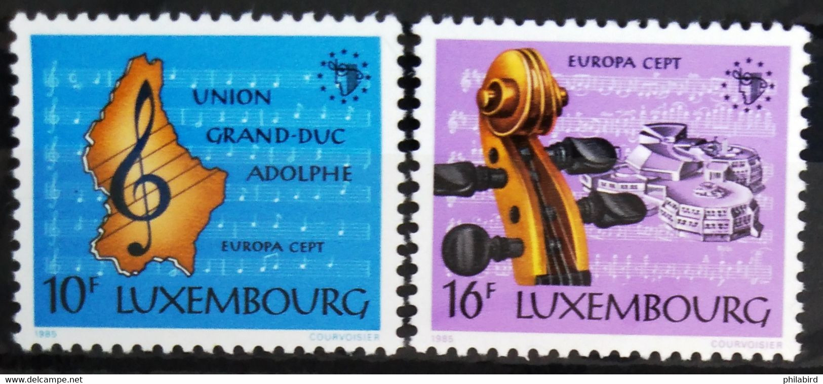 EUROPA 1985 - LUXEMBOURG                 N° 1075/1076                        NEUF** - 1985