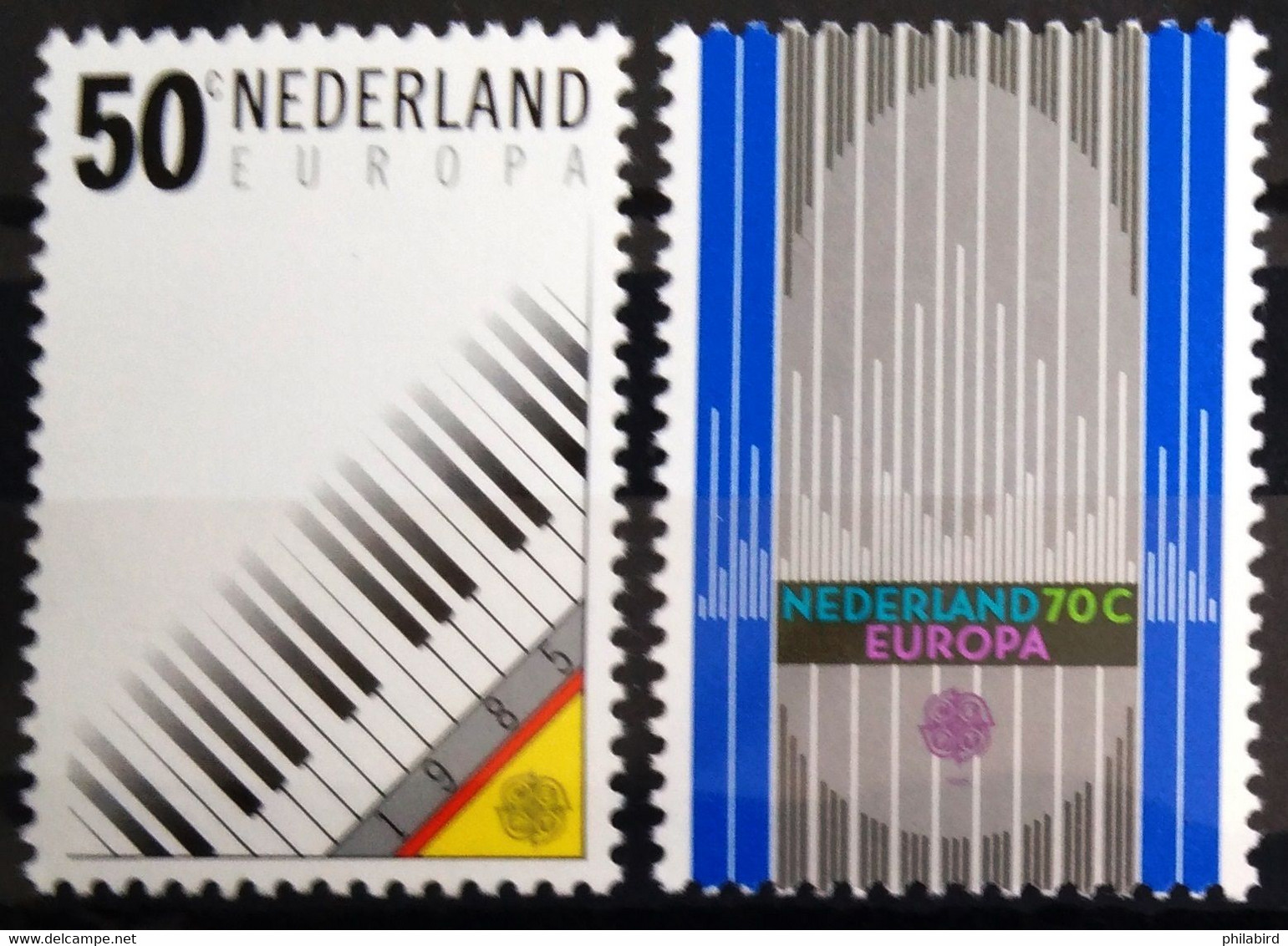EUROPA 1985 - PAYS-BAS                 N° 1244/1245                        NEUF** - 1985