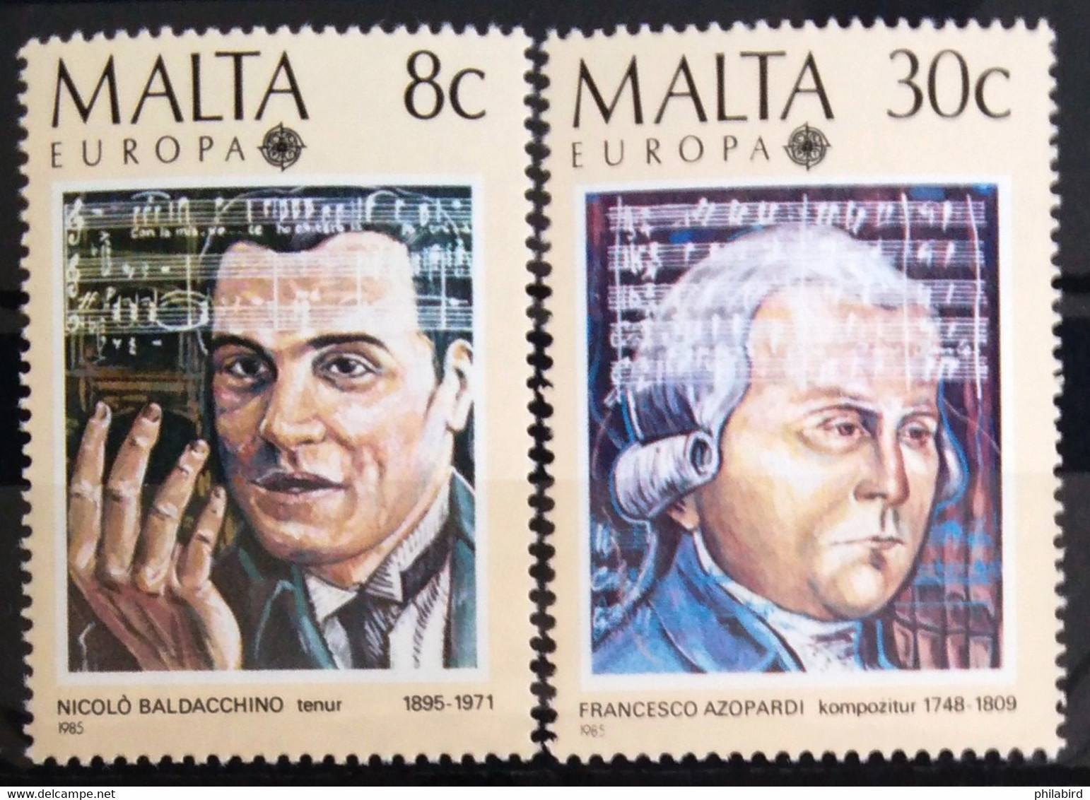 EUROPA 1985 - MALTE                N° 707/708                       NEUF** - 1985