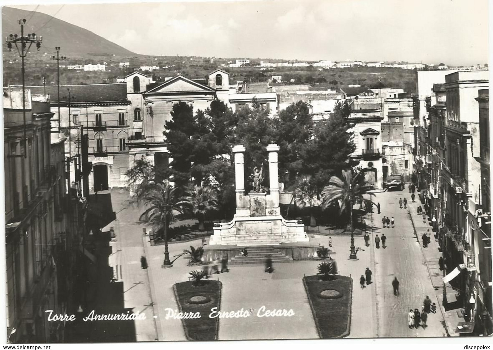 AB328 Torre Annunziata (Napoli) - Piazza Ernesto Cesaro / Non Viaggiata - Torre Annunziata