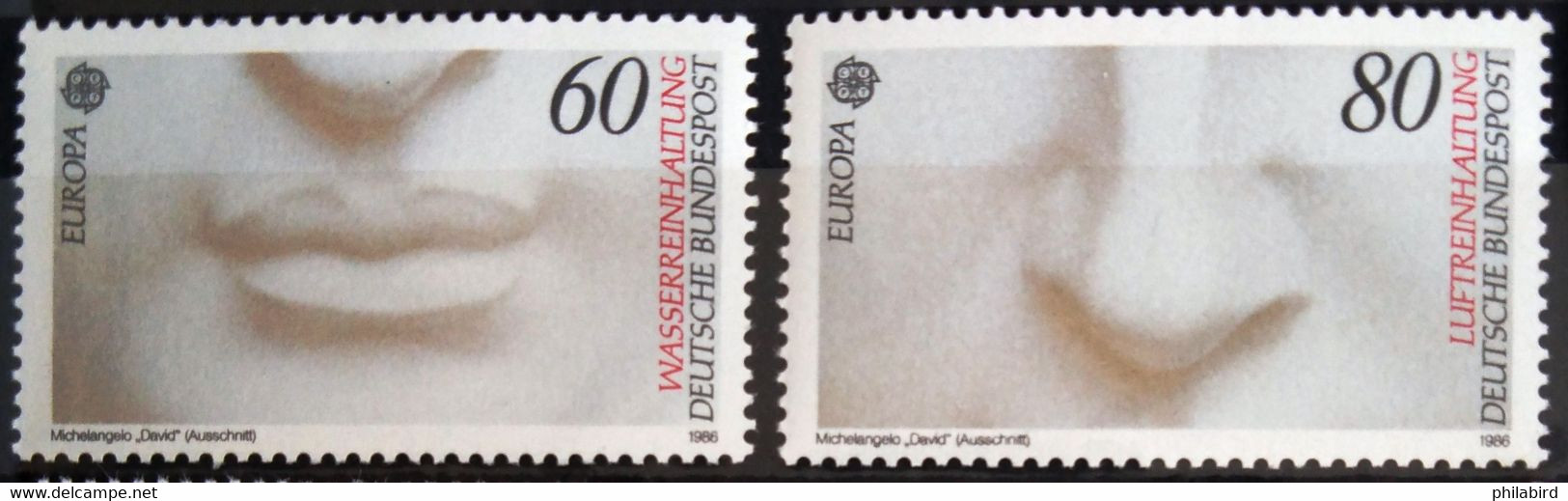 EUROPA 1986 - ALLEMAGNE               N° 1110/1111                      NEUF** - 1986