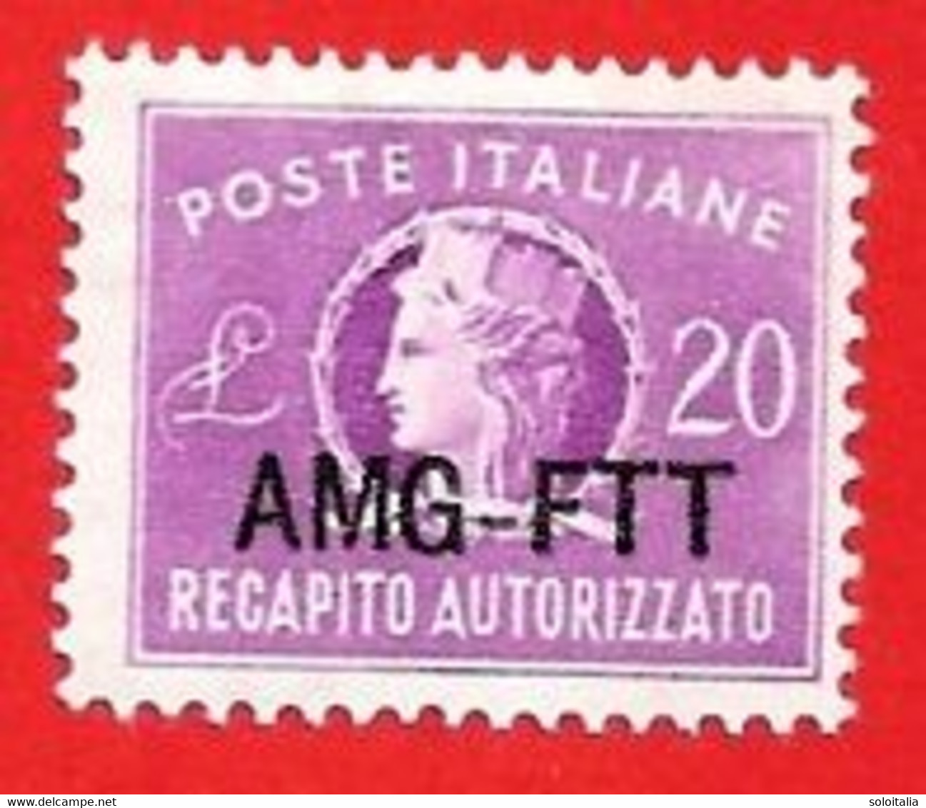 1949-52 (5) Francobolli Per Il Recapito Autorizzato Sovrastampato Su Due Righe - Nuovo MNH - Exprespost