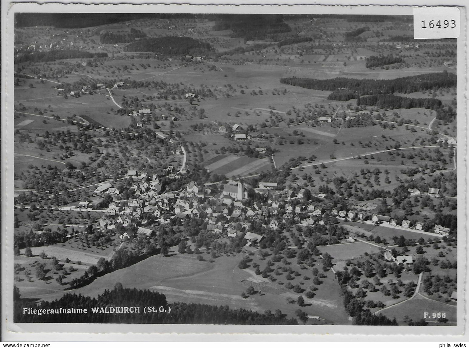 Flugaufnahme Waldkirch SG - Fliegeraufnahme Foto Gross - Waldkirch