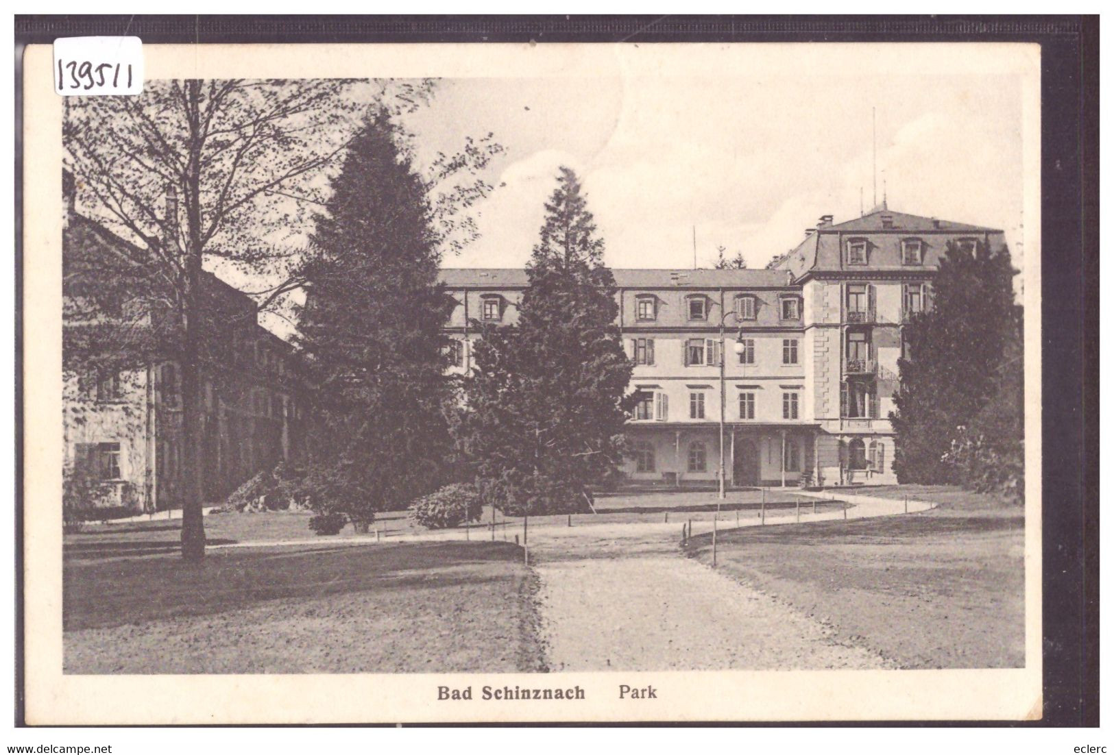 BAD SCHINZNACH - PARK - TB - Schinznach 