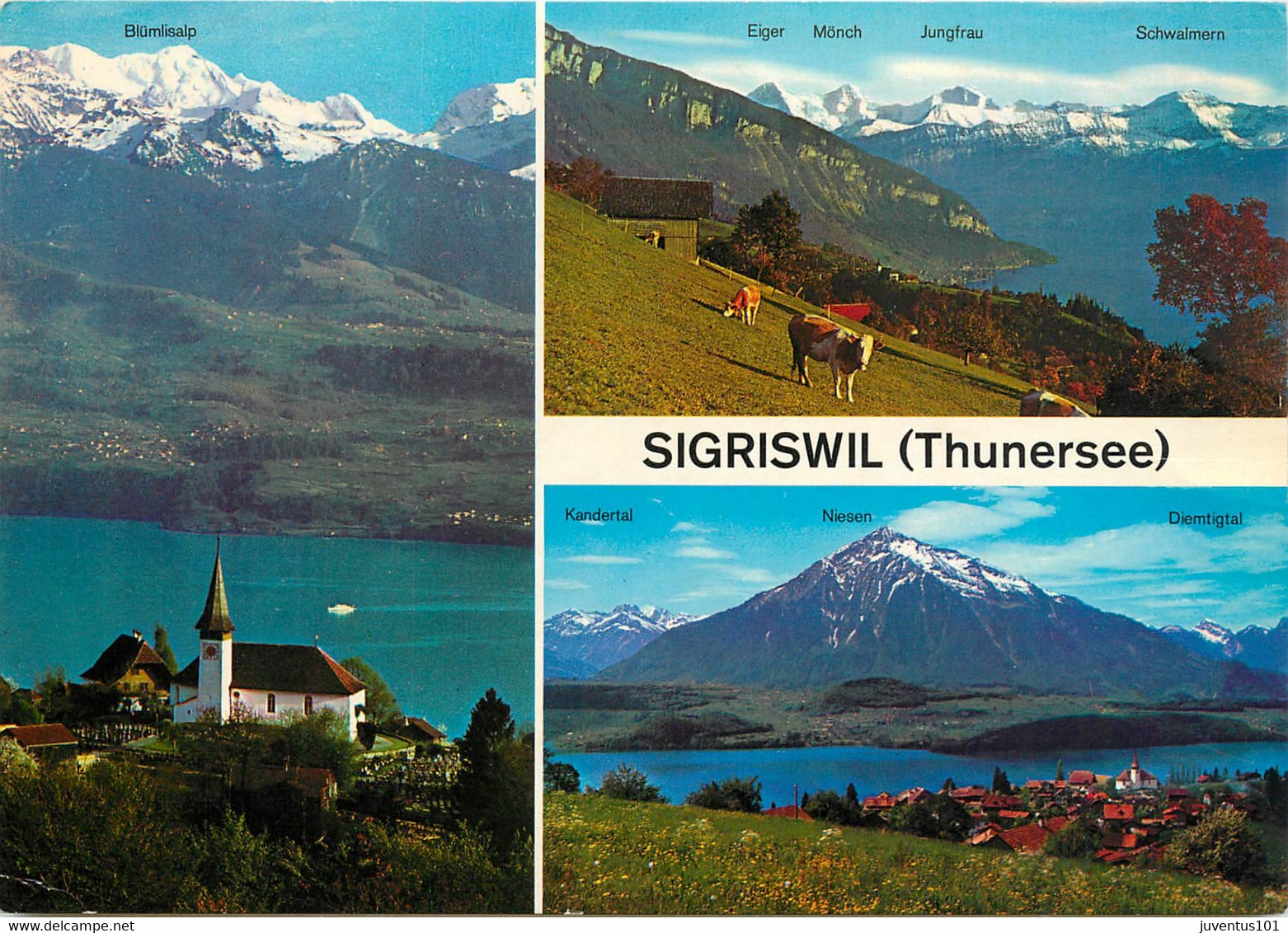 CPSM Sigriswil-Multivues      L1163 - Sigriswil