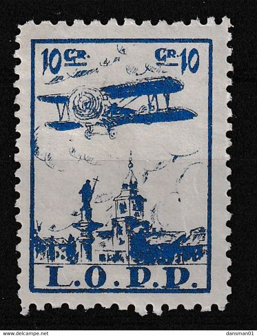 Poland 1925 L.O.P.P. 10gr Mint Hinged - Unused Stamps