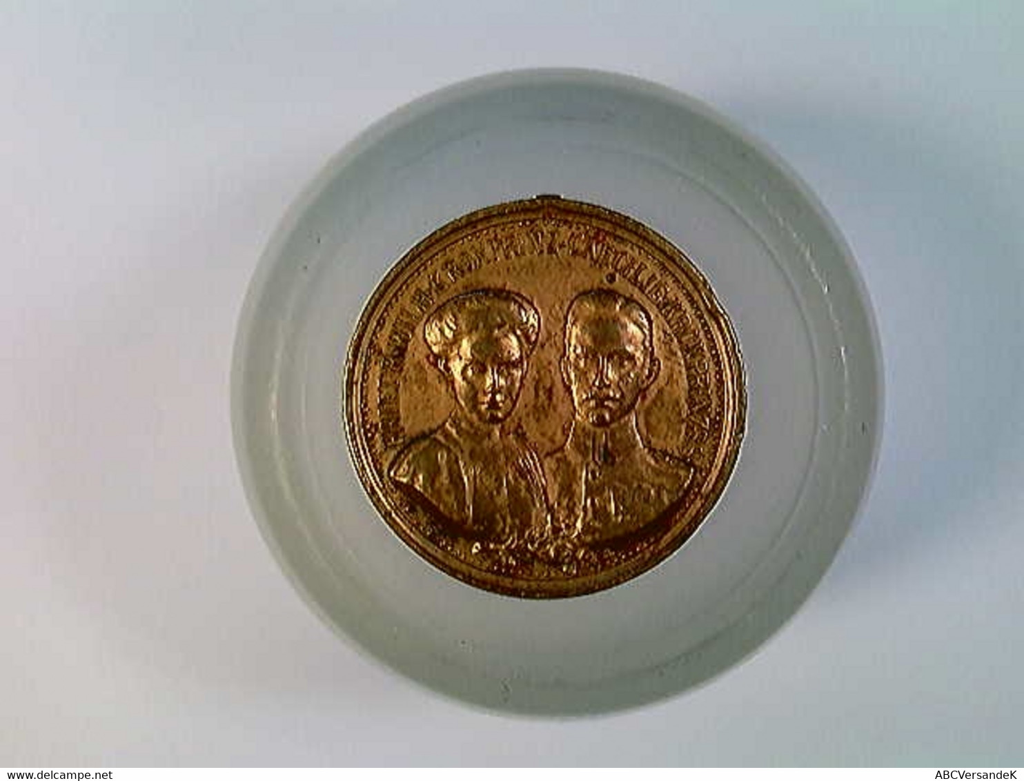 Medaille Friedrich Wilhelm Und Caecilie, Vermählungsfeier Des Kronprinzenpaares 1905 - Numismatik