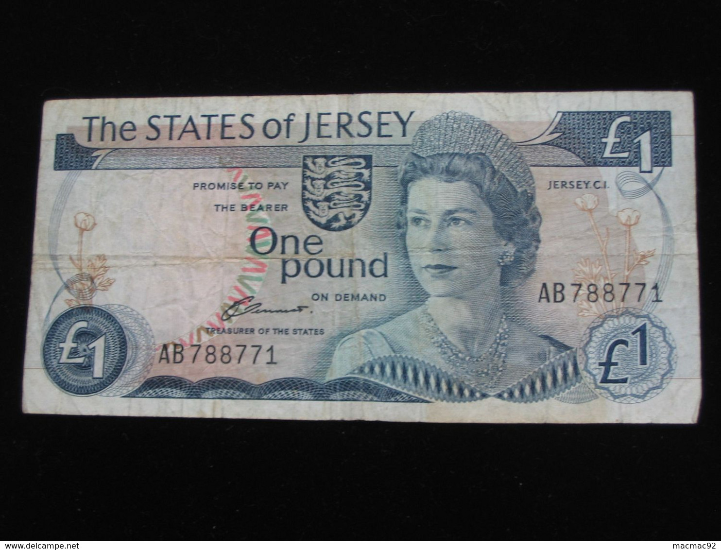 1 Pound - One Pound 1976-1988 - The States Of Jersey   **** EN ACHAT IMMEDIAT **** - Jersey