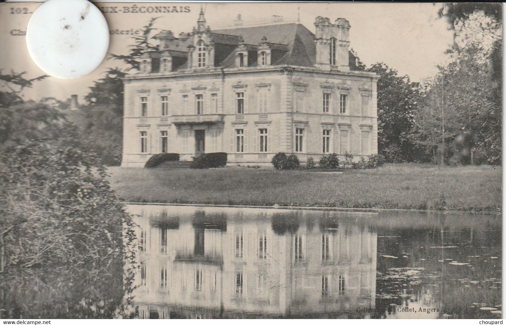 49 -Très Belle Carte Postale Ancienne De   LE LOUROUX BECONNAIS  Chateau De La Prévoterie - Le Louroux Beconnais