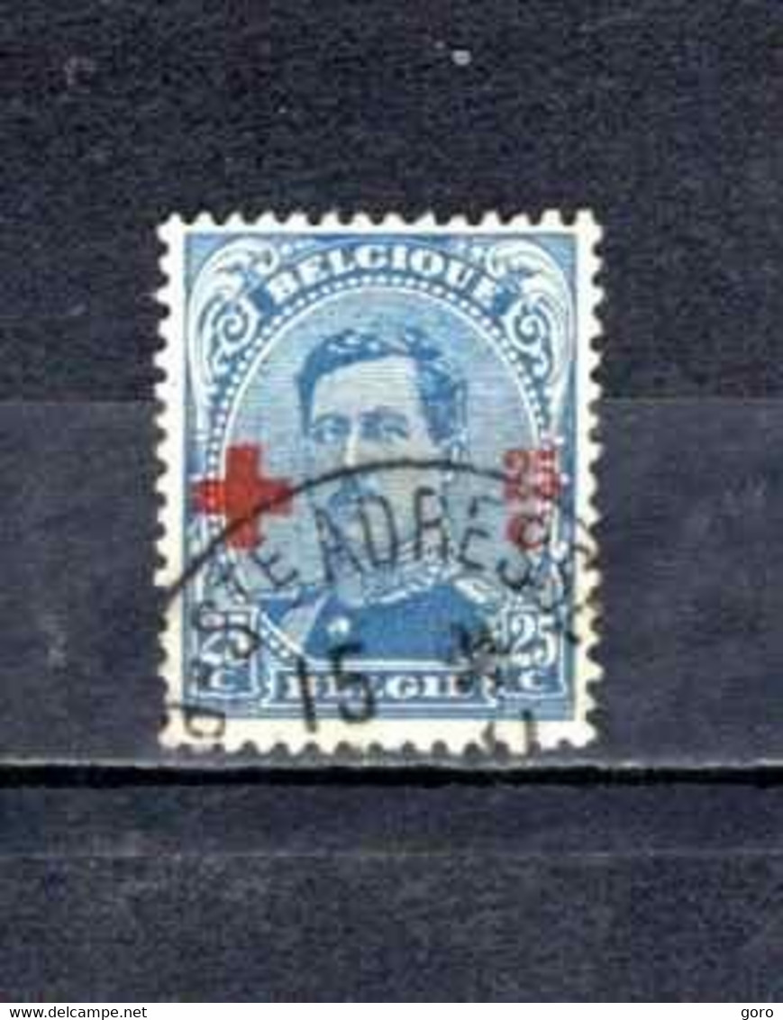 Bélgica  1918  .-   Y&T  Nº   156 - 1918 Cruz Roja