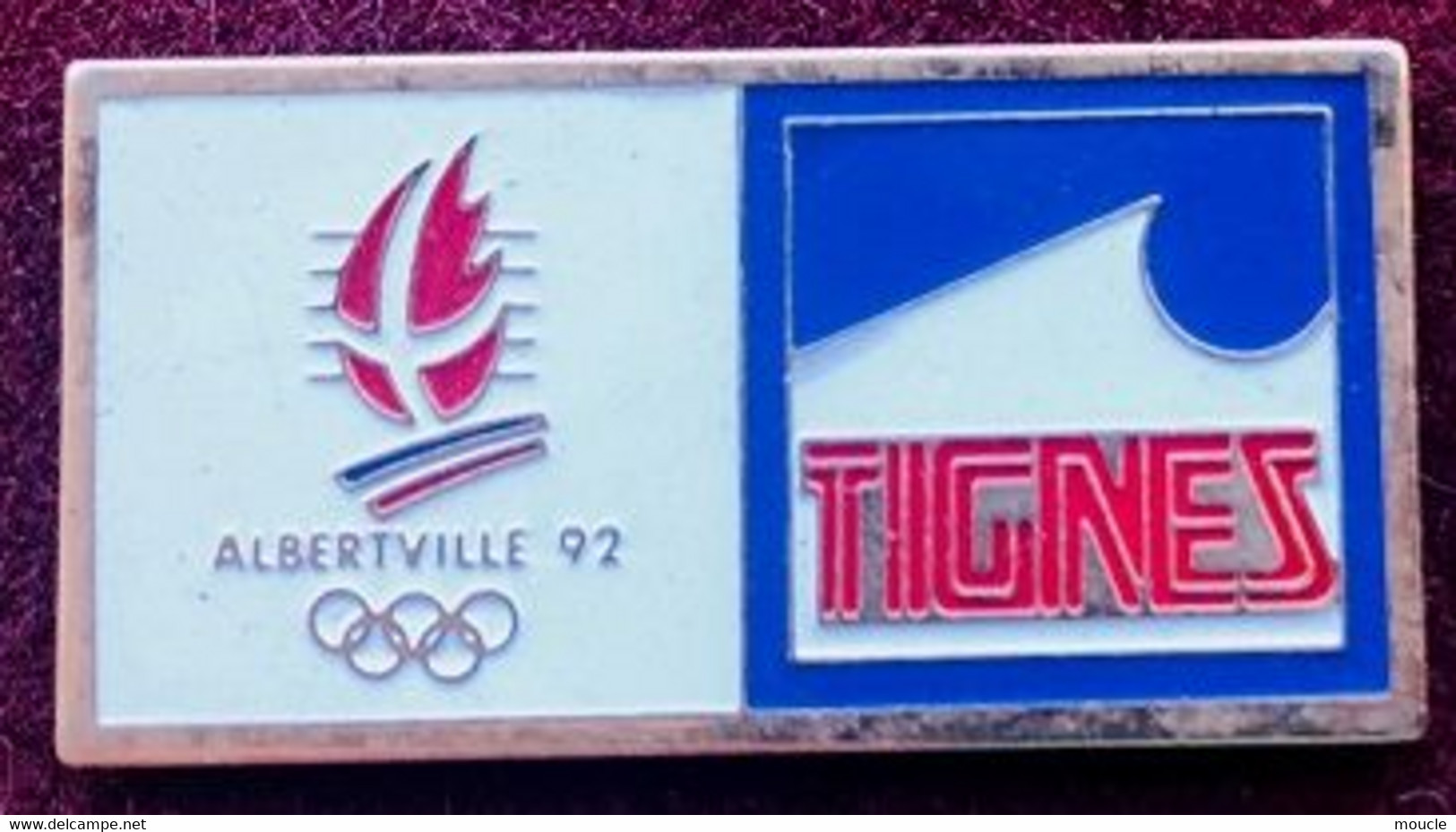 ALBERTVILLE 1992 / 92 - FRANCE - SITE - TIGNES - OLYMPICS GAMES - JEUX OLYMPIQUES - SAVOIE -  ANNEAUX - '92 -       (JO) - Giochi Olimpici