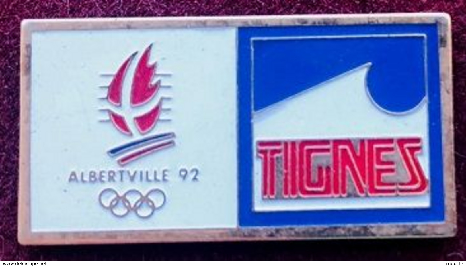 ALBERTVILLE 1992 / 92 - FRANCE - SITE - TIGNES - OLYMPICS GAMES - JEUX OLYMPIQUES - SAVOIE -  ANNEAUX - '92 -       (JO) - Olympic Games