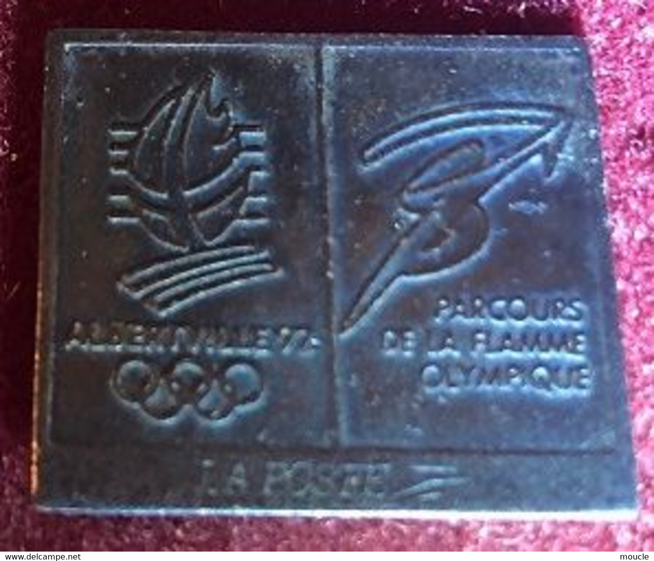 ALBERTVILLE 1992 / 92 - FRANCE - LA POSTE - PARCOURS DE LA FLAMME - JEUX OLYMPIQUES - SAVOIE -  ANNEAUX - '92 - (JO) - Olympische Spelen