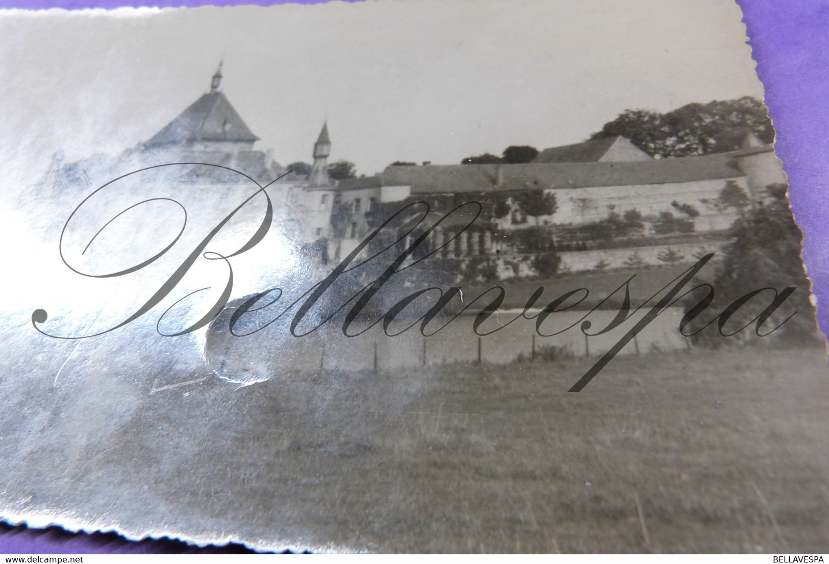 Fotokaart Carte Photo Sur Agfa Chateau à Identifier Voyage 1935>Anvers - Schlösser