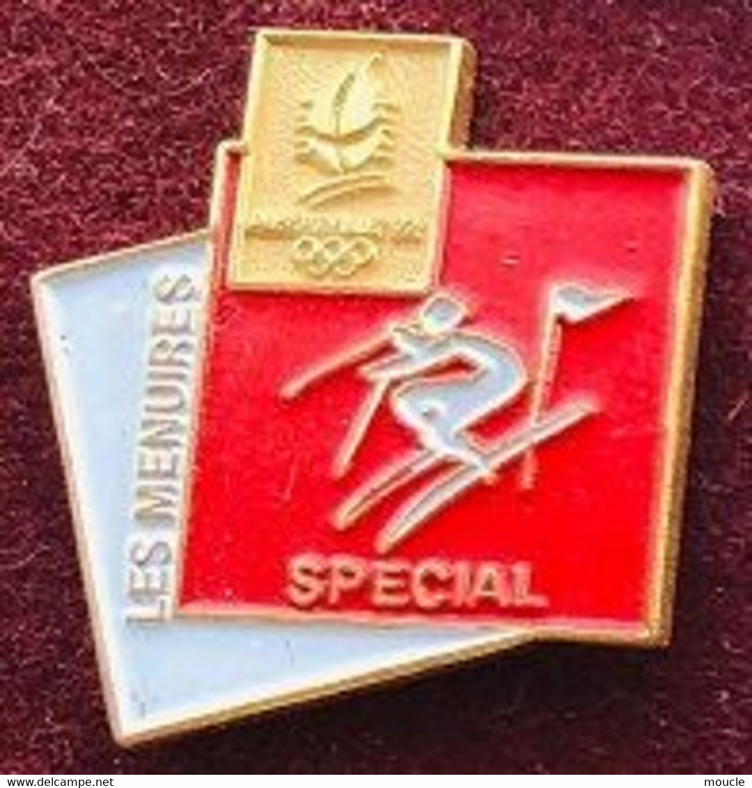 ALBERTVILLE 1992 / 92 - FRANCE - SITE LES MENUIRES - SKI - SLALOM SPECIAL - JEUX OLYMPIQUES - SAVOIE - ANNEAUX - (JO) - Olympische Spelen