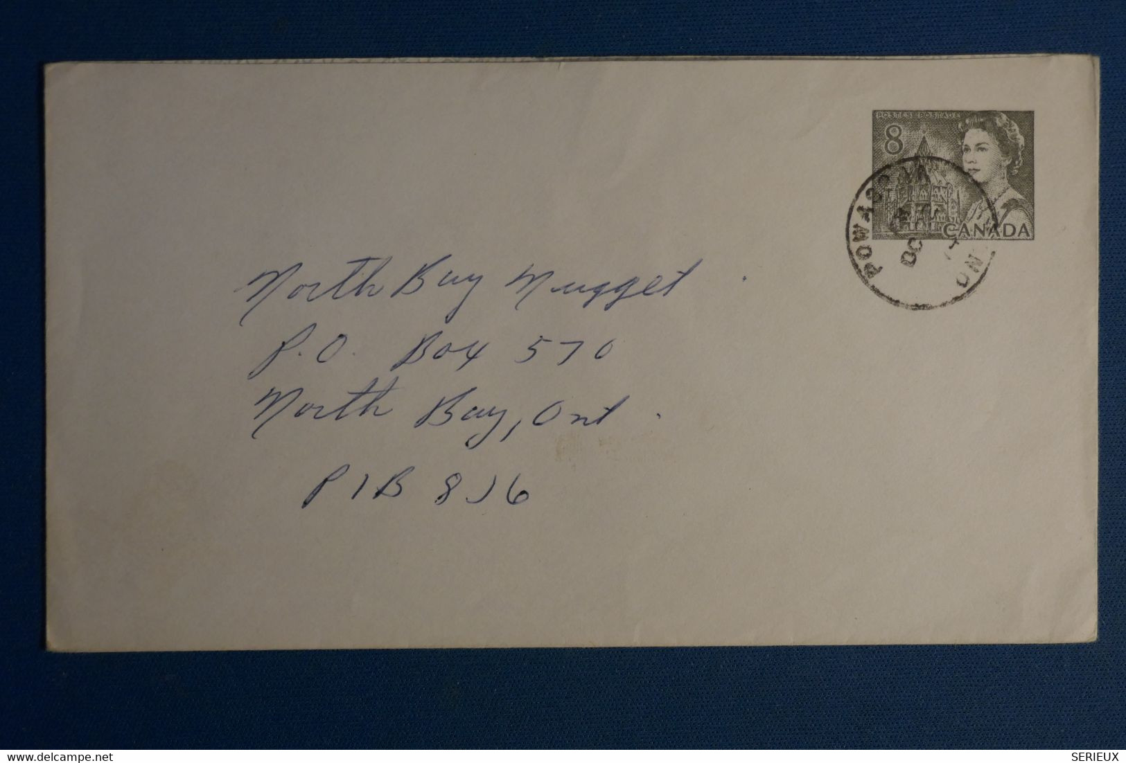 A0 10 CANADA   BELLE LETTRE   1967++  POUR NORTH BAY +AFFRANCH. INTERESSANT - Covers & Documents