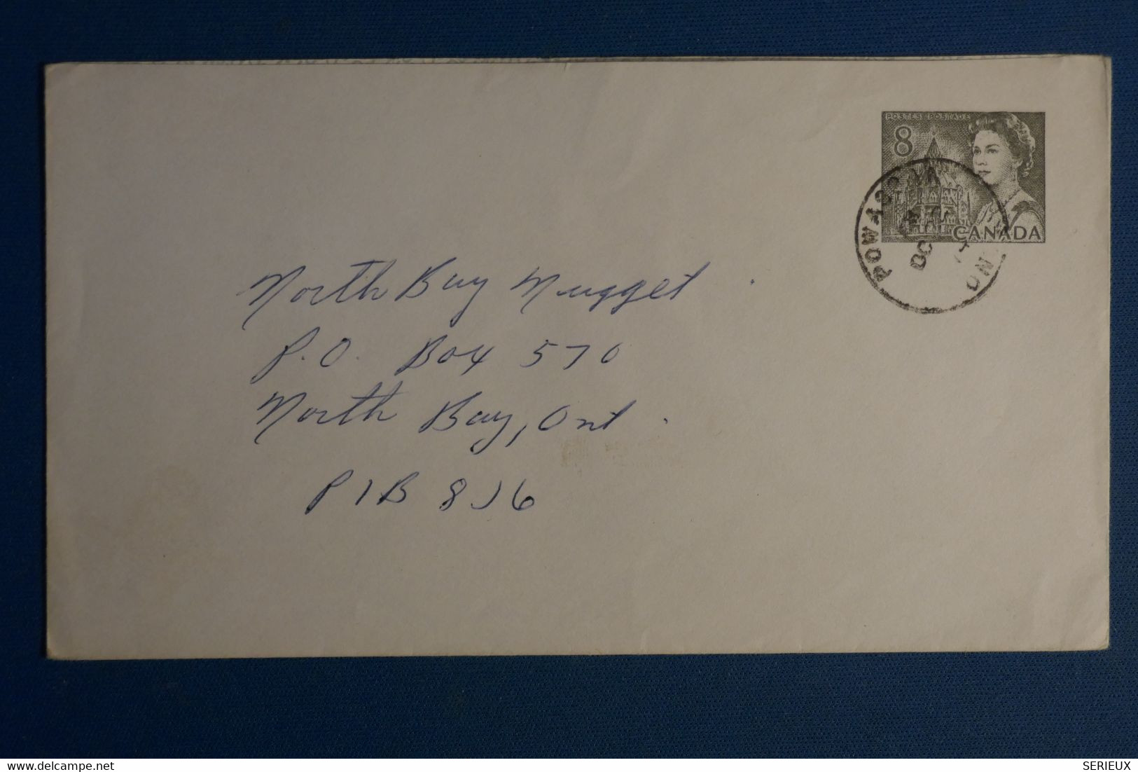 A0 10 CANADA   BELLE LETTRE   1967++  POUR NORTH BAY +AFFRANCH. INTERESSANT - Lettres & Documents