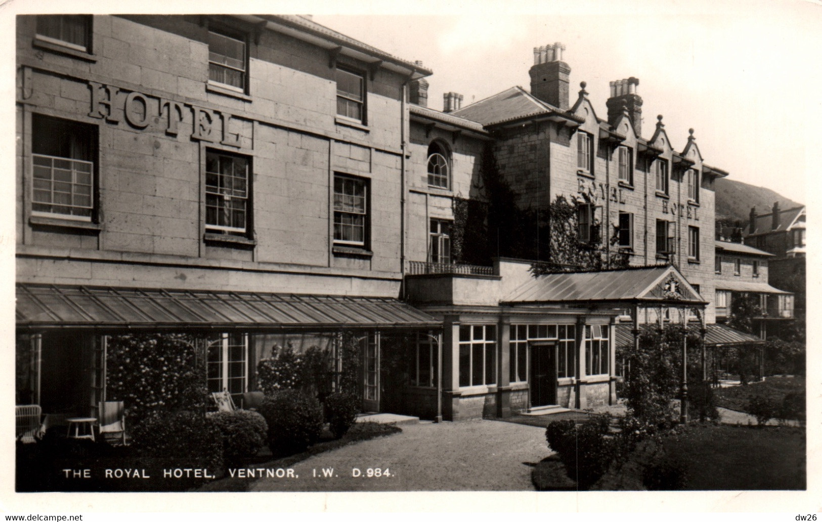 Isle Of Wight - The Royal Hotel - Ventnor I.W. - N° D. 984 - Ventnor