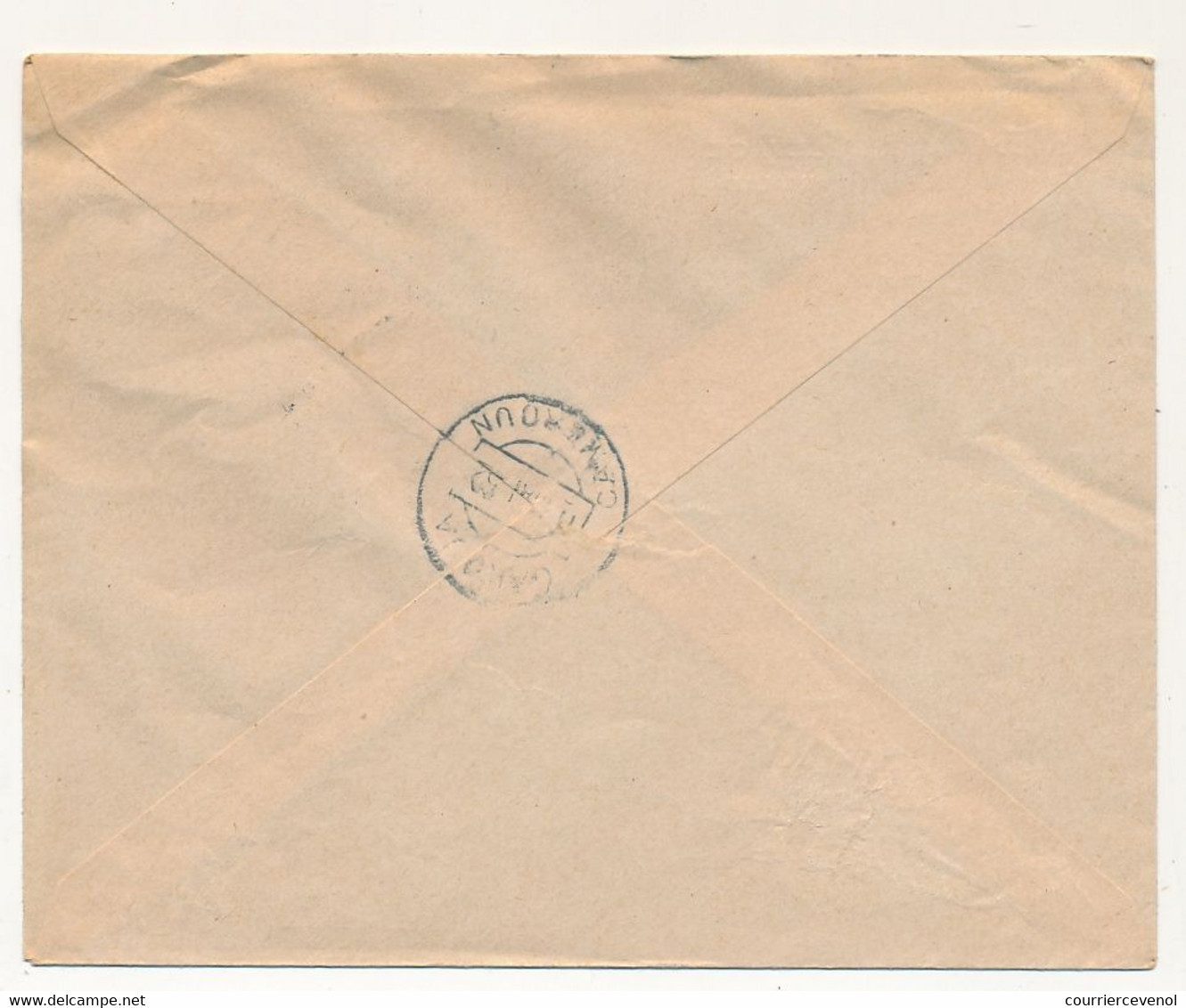 CAMEROUN => Enveloppe En Tête "Secteur De L'élevage Industries Animales..." Depuis Yaoundé - 1957 - Storia Postale