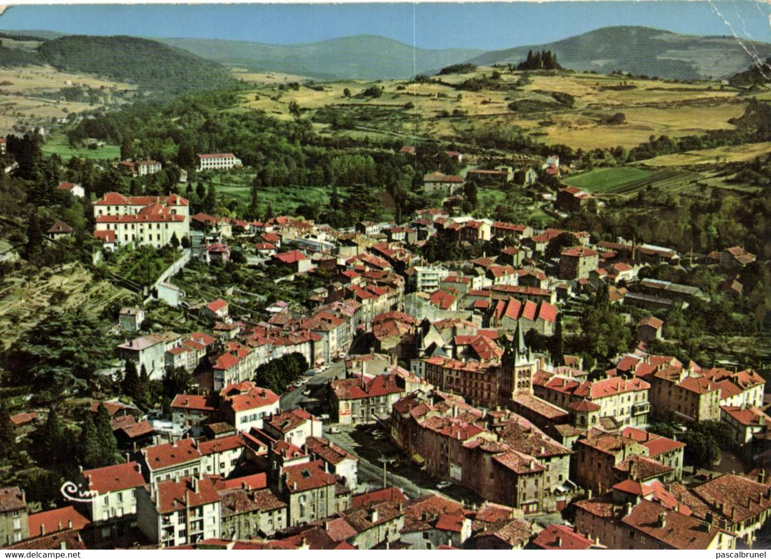 BOURG ARGENTAL - VUE GENERALE AERIENNE - Bourg Argental