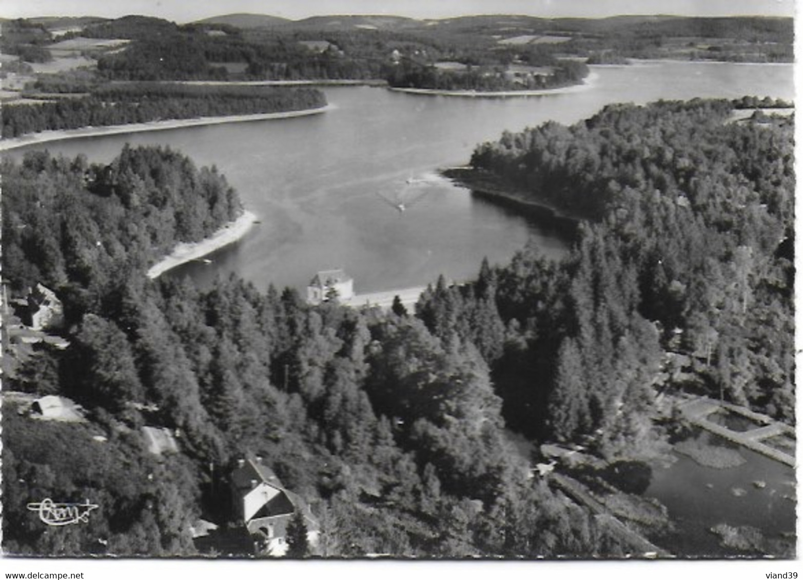 Lac Des Settons - Superficie 300 HA, Vue Générale - Montsauche Les Settons