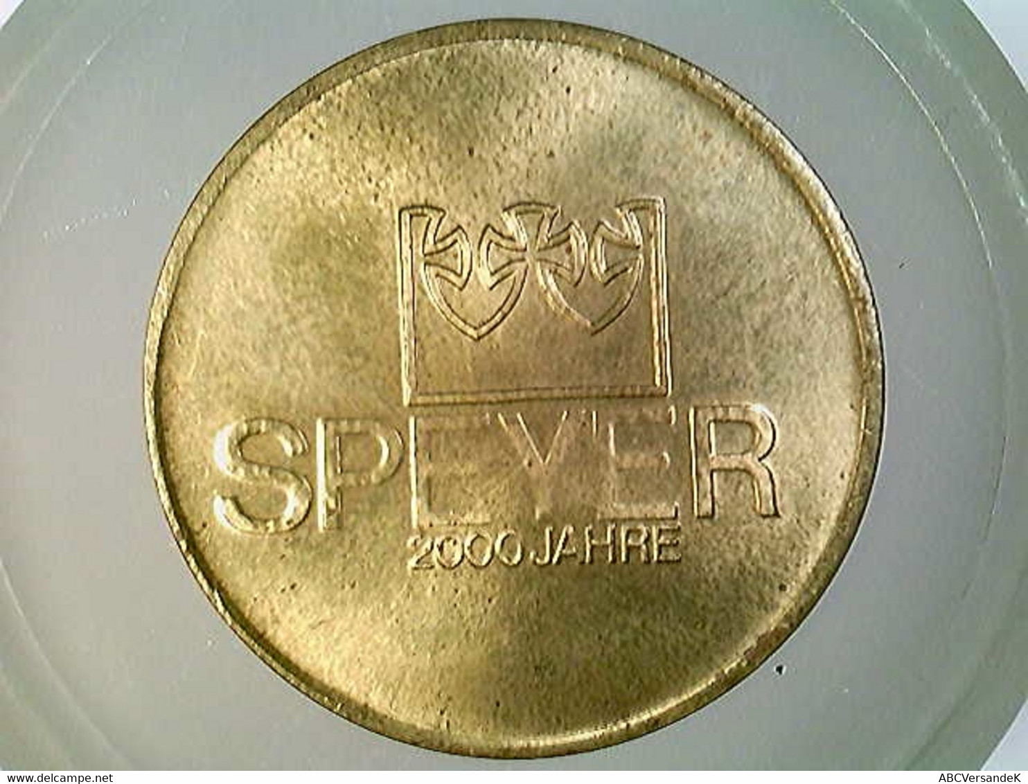 Medaille Speyer 2000 Jahre, Technik-Museum Speyer - Numismatica