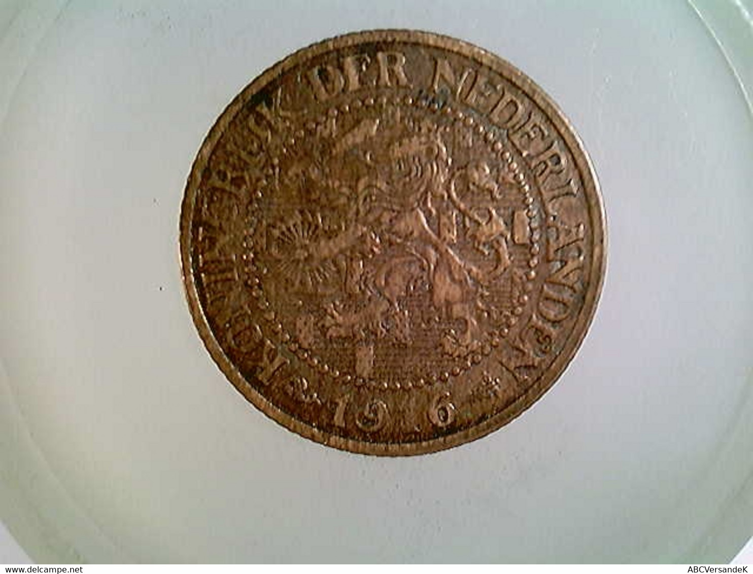 Münze Niederlande, 2 1/2 Cent 1916 - Numismatica