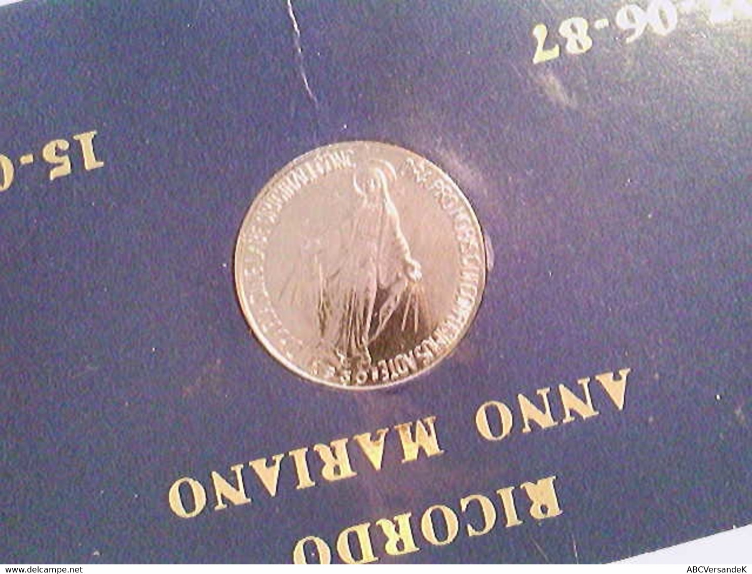 Medaille Ricordo Anno Mariano 7.6.87-15.8.88 - Numismatics