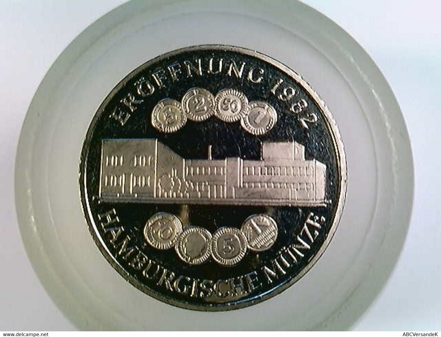Medaille Hamburg, Eröffnung Hamburgische Münze 1982 - Numismatica