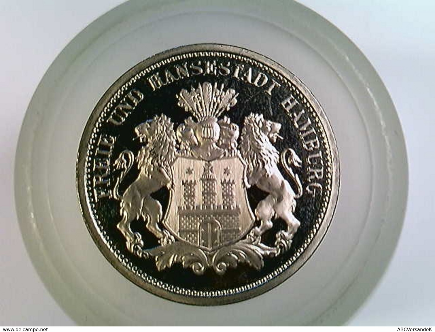 Medaille Hamburg, Eröffnung Hamburgische Münze 1982 - Numismatica