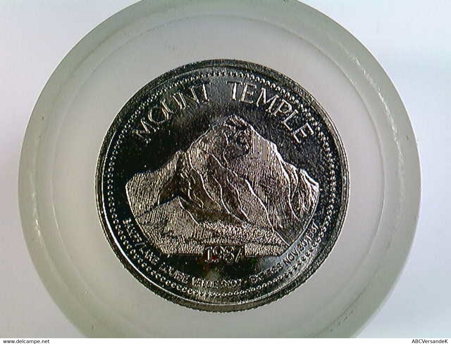 Medaille Canada, Labatt's Interski 87, Mount Temple - Numismatiek