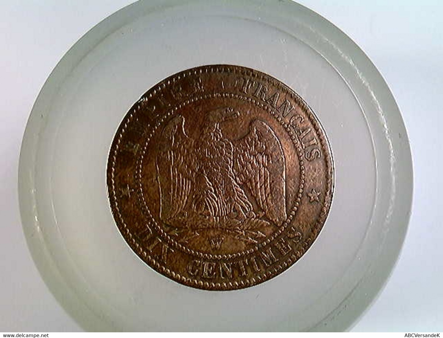 Münze Frankreich, 10 Centimes Napoleon III 1854 - Numismatik