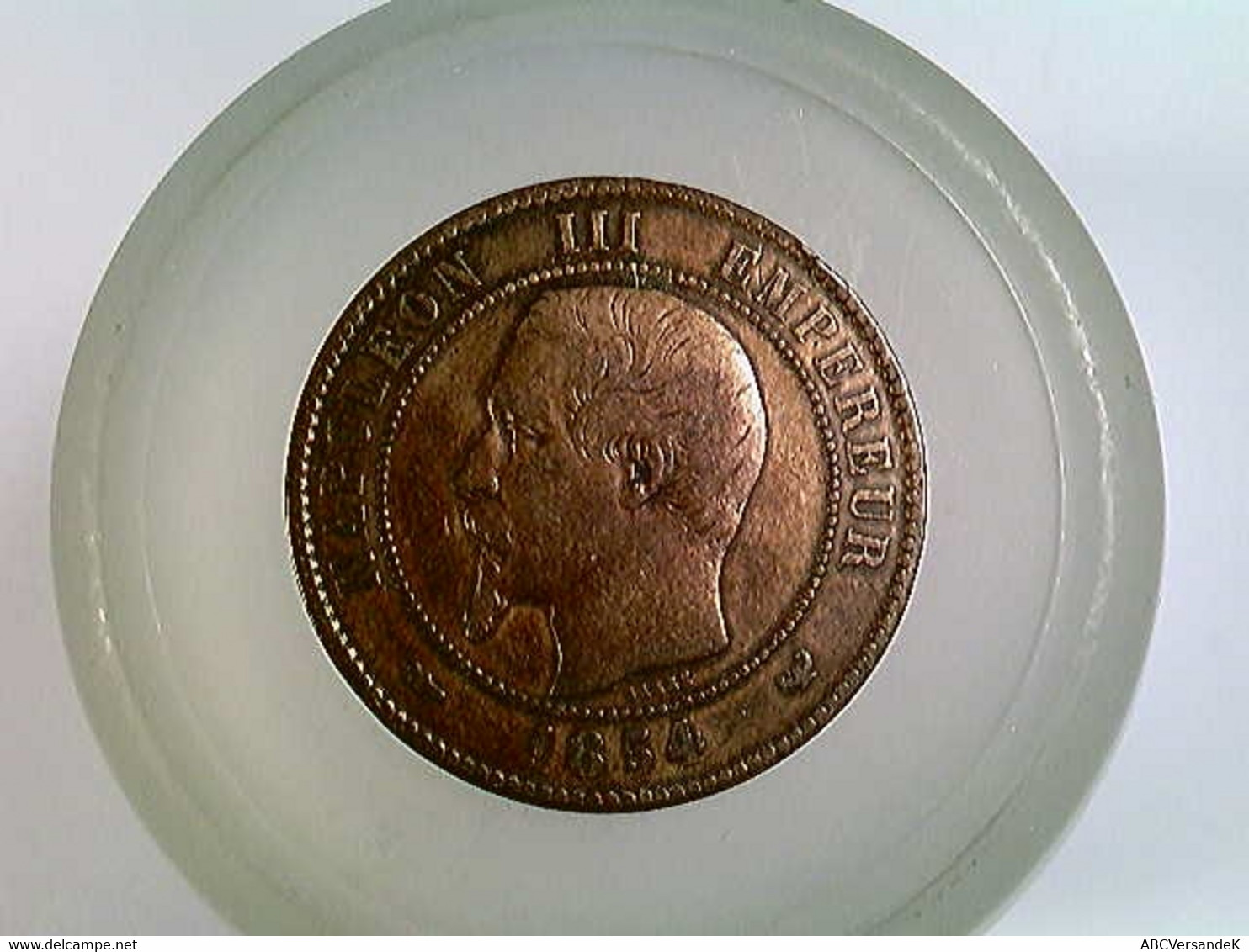 Münze Frankreich, 10 Centimes Napoleon III 1854 - Numismatics
