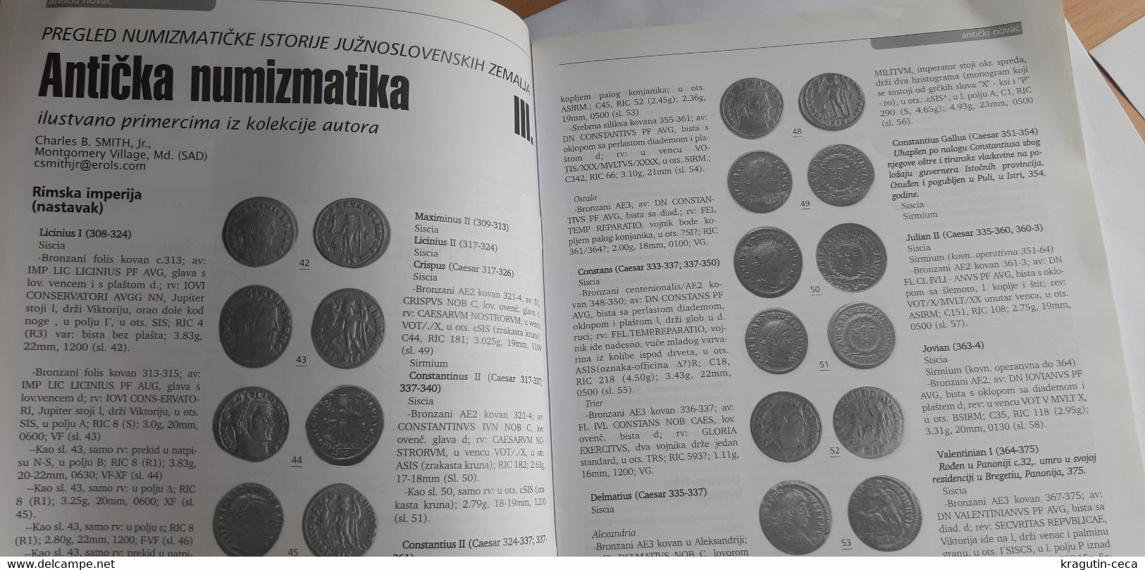 2007 DINAR Serbia Coin Numismatics Magazine Newspapers Yugoslavia Medal Order Antique Banknote Russia ISRAEL CRUSADES - Otros & Sin Clasificación