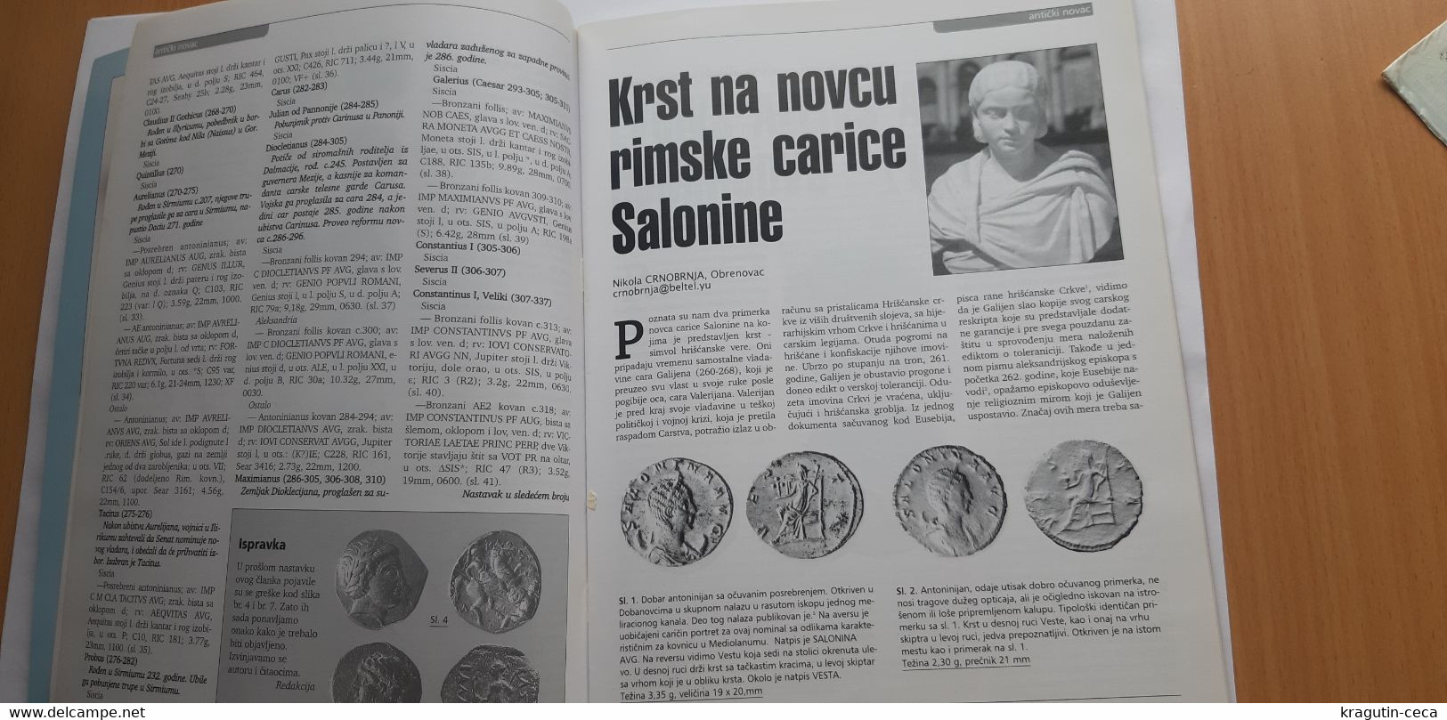 2006 NIKOLA TESLA DINAR Serbia Coin Numismatic magazine papers Kingdom Yugoslavia medal order banknote money ANTIQUE