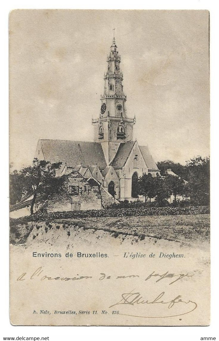 Diegem  *  Environs De Bruxelles -  L'Eglise De Dieghem (Nels, 176) - Machelen