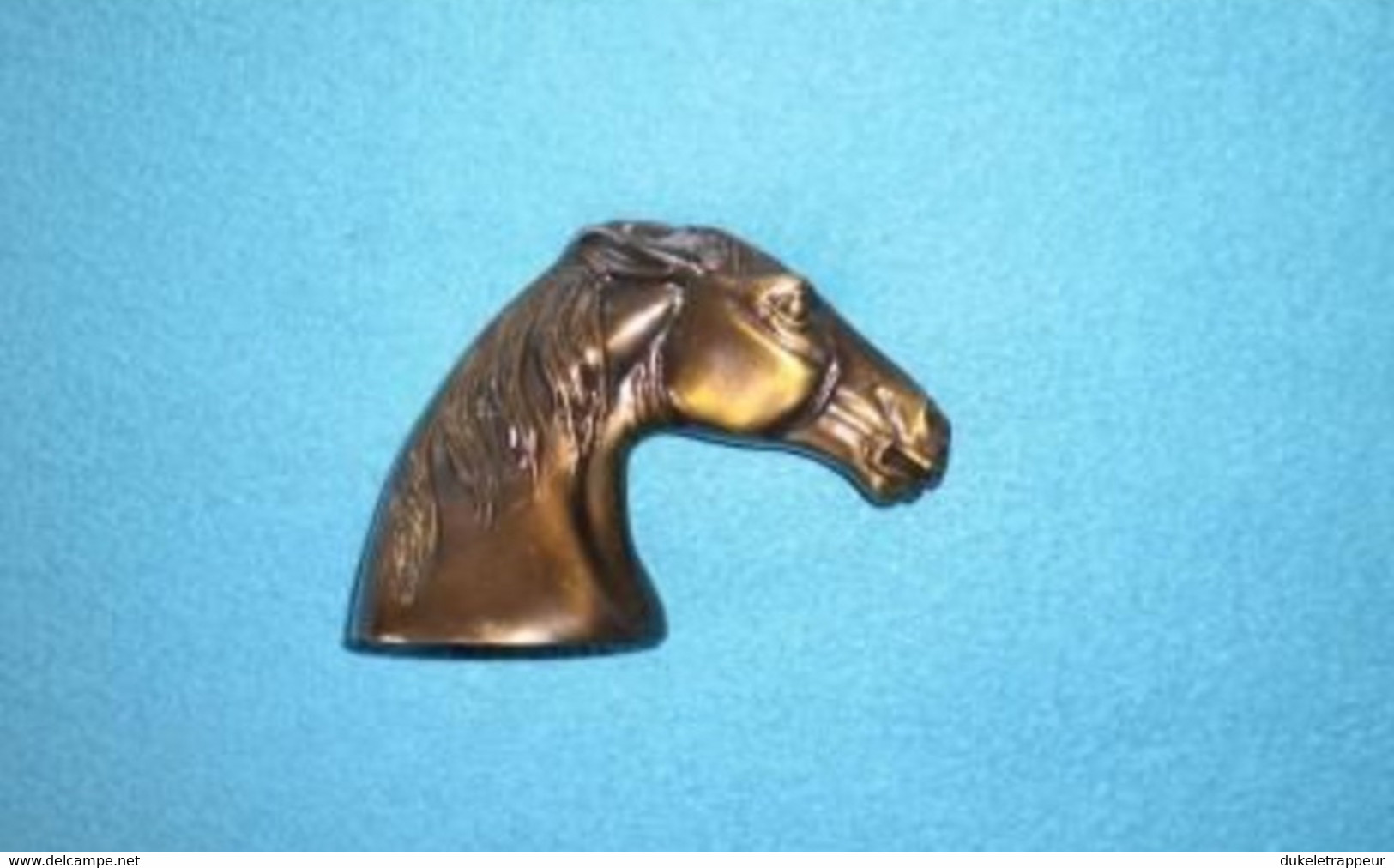 Décapsuleur Ou Presse-papiers Tête De Cheval En Bronze ! Collection ! - Fermacarte