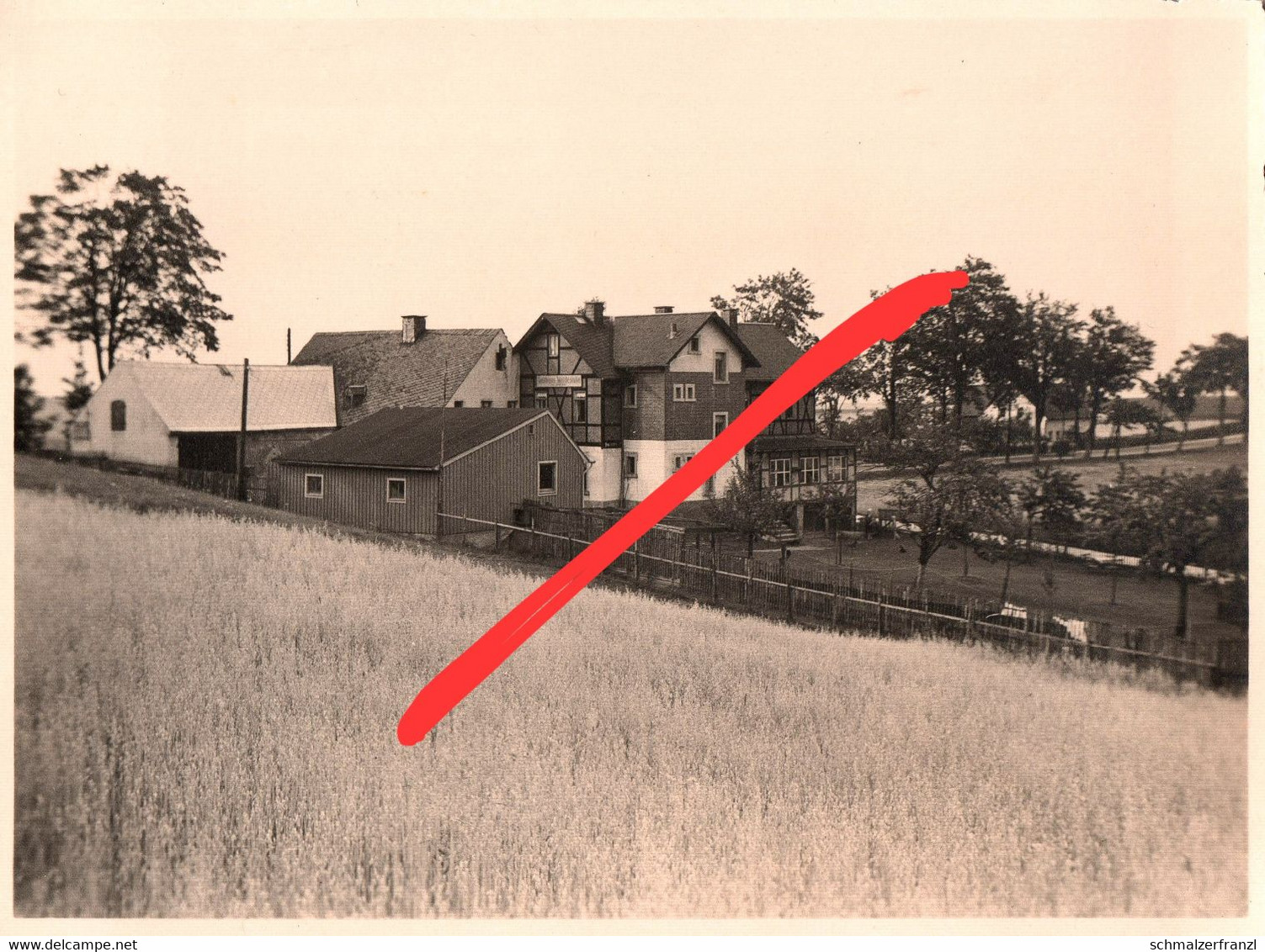 Foto Gasthaus Hotel Waldesruhe Waldesruh Lengefeld Obervorwerk Vorwerk Kalkwerk Lauterbach Marienberg Pockau Erzgebirge - Lengefeld