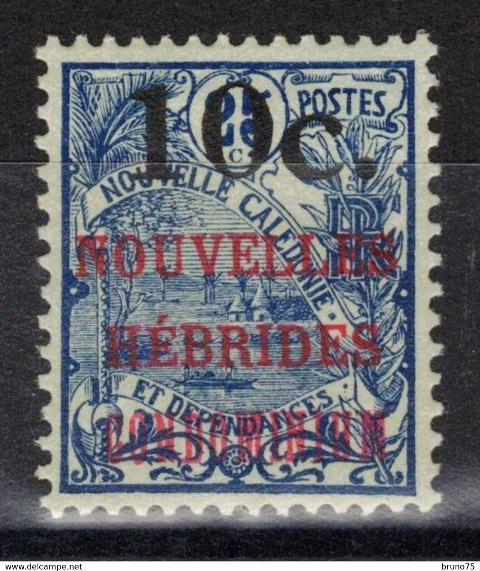 Nouvelles-Hébrides - YT 59 * MH - 1920 - Unused Stamps