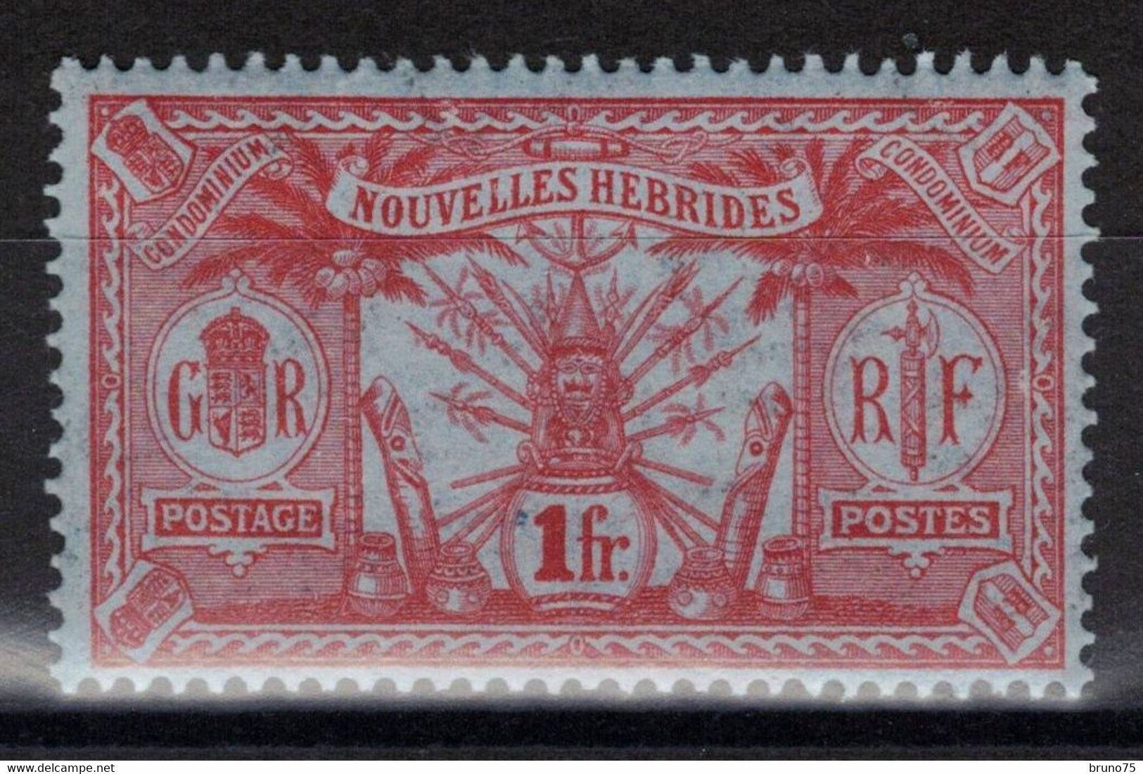 Nouvelles-Hébrides - YT 35 * MH - 1911-12 - Unused Stamps