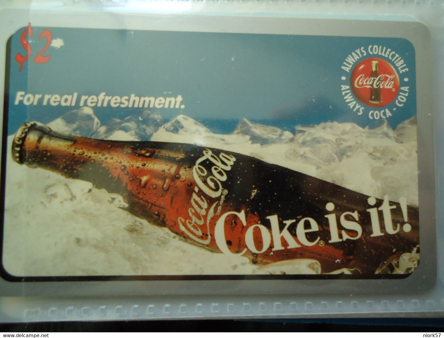 COCA COLA  USA  MINT CARDS - Andere & Zonder Classificatie