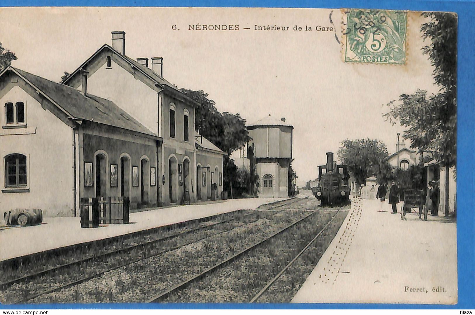 18 - Cher  -  Nerondes - Interieur De La Gare   (N7012) - Nérondes