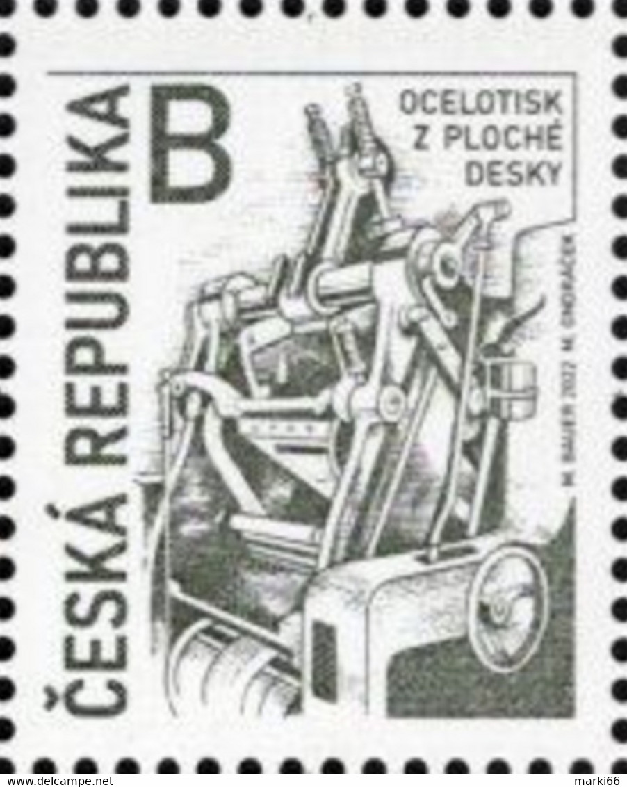 Czech Republic - 2022 - Tradition Of Czech Stamp Design - Recess Print From Flat Plates - WAITE - Mint Stamp - Neufs